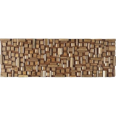 Wood Panel Wall Decor 36"W x 12"H