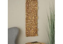 umai brown wood plaques   