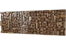 umai brown wood plaques   