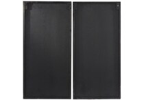 umai brown wood plaques set  