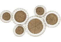 umai brown wood plaques   