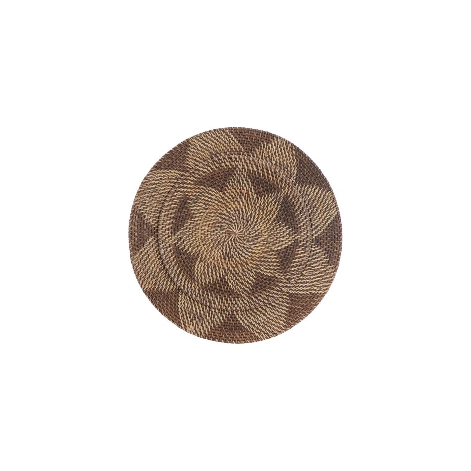 umai brown wood plaques set  