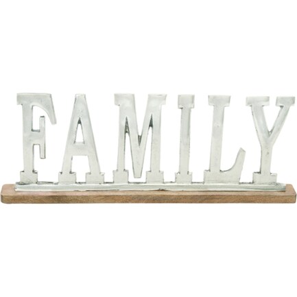 Family Sign 22W x 8H