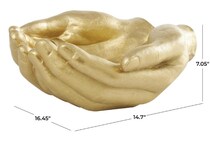 umai gold jar vase bowl plate   