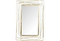 umai gold wall mirror   