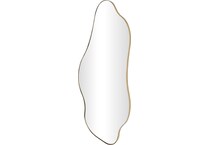 umai gold wall mirror   