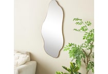 umai gold wall mirror   
