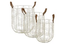 umai grey baskets set  
