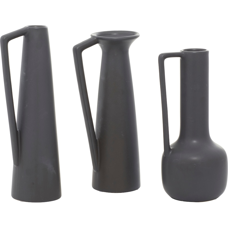 umai grey jar vase bowl plate set  