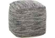 umai grey pouf   