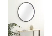 umai grey wall mirror   