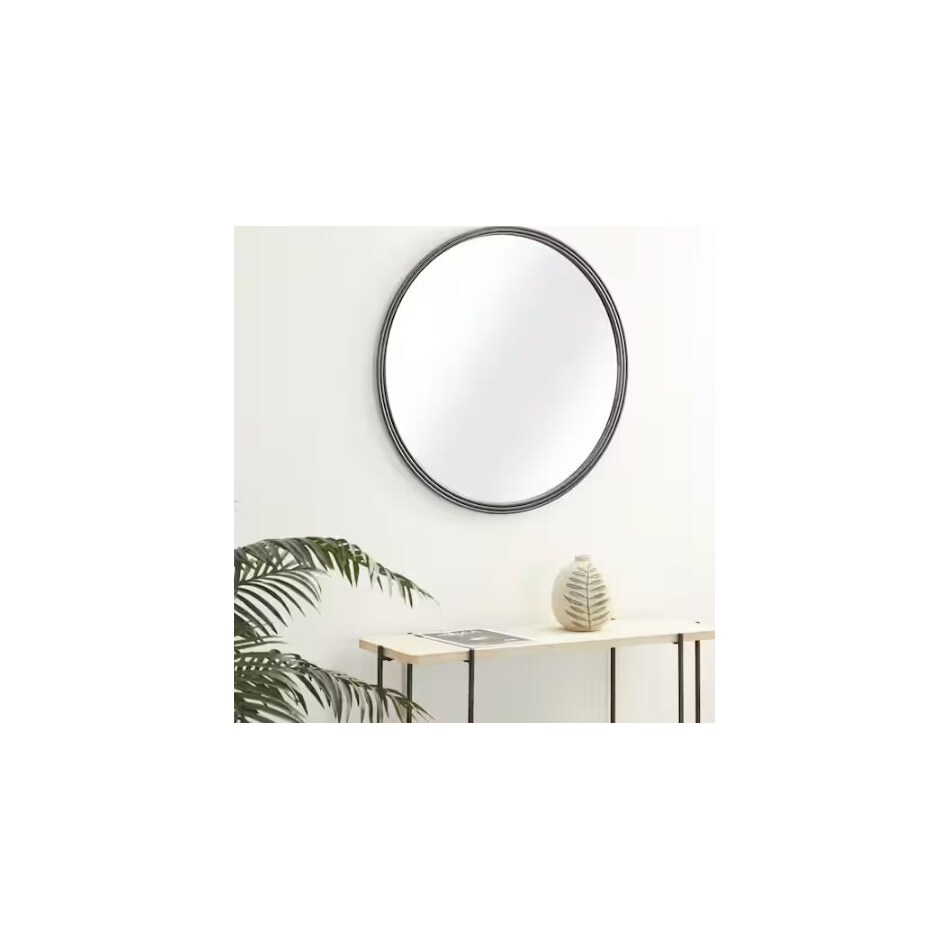 umai grey wall mirror   