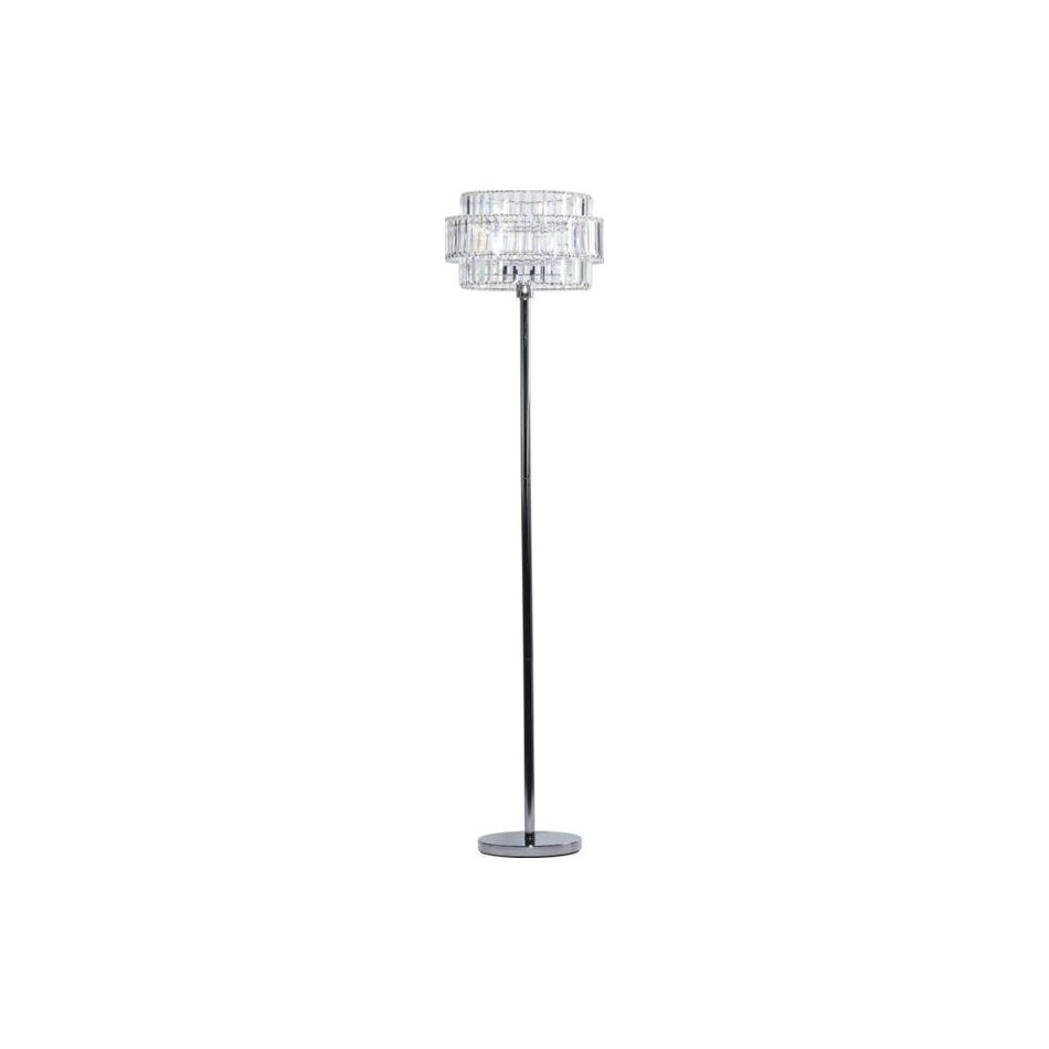 umai silver floor lamp   