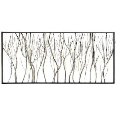 Branches Metal Wall Decor 48"W x 22"H