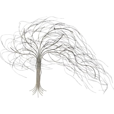 Iron Tree Metal Wall Decor 48"W x 22"H