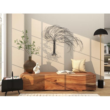 Iron Tree Metal Wall Decor 48"W x 22"H