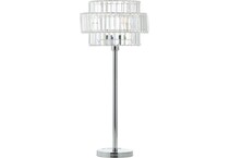 umai silver table lamp   