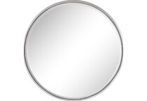 umai silver wall mirror   