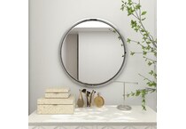 umai silver wall mirror   