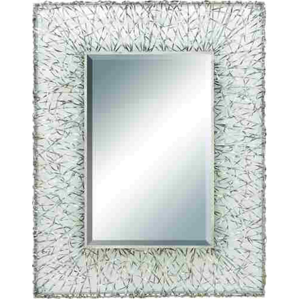 umai silver wall mirror   