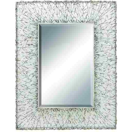 Woven Metal Mirror 32"W x 42"H