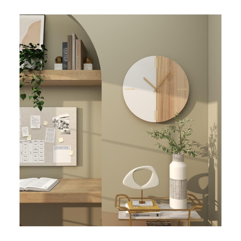 umai white clocks   