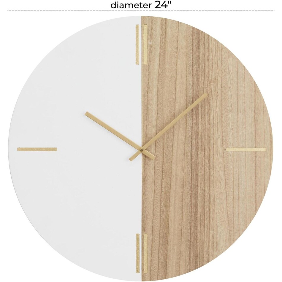 umai white clocks   