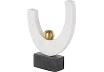 umai white figurines   