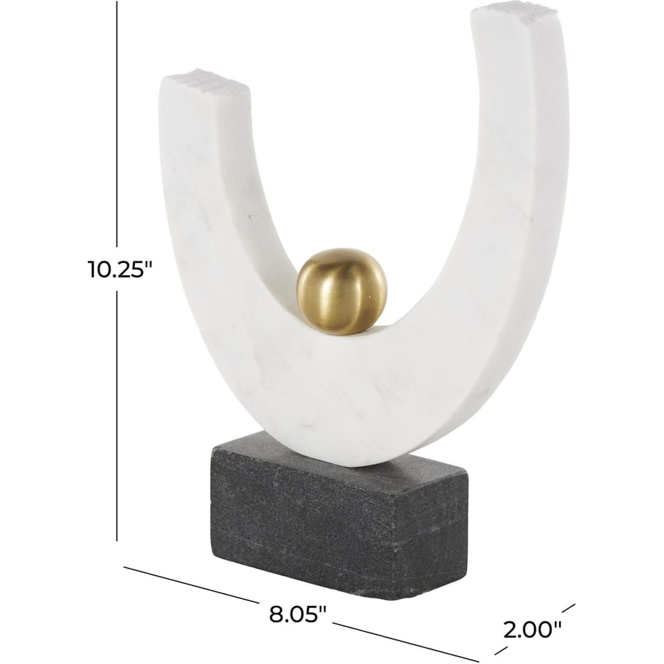 umai white figurines   