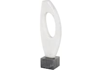 umai white figurines   