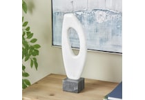 umai white figurines   