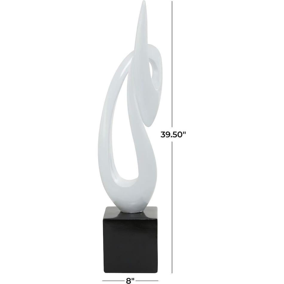 umai white figurines   