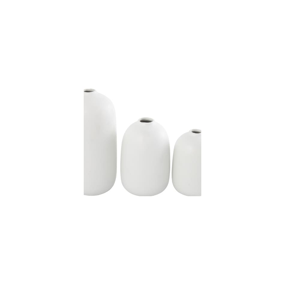 umai white jar vase bowl plate set  