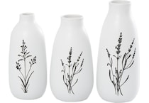 umai white jar vase bowl plate set  