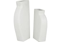 umai white jar vase bowl plate set  