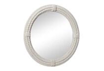 umai white wall mirror   