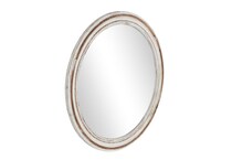 umai white wall mirror   