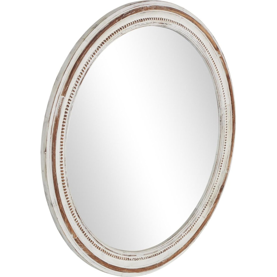 umai white wall mirror   