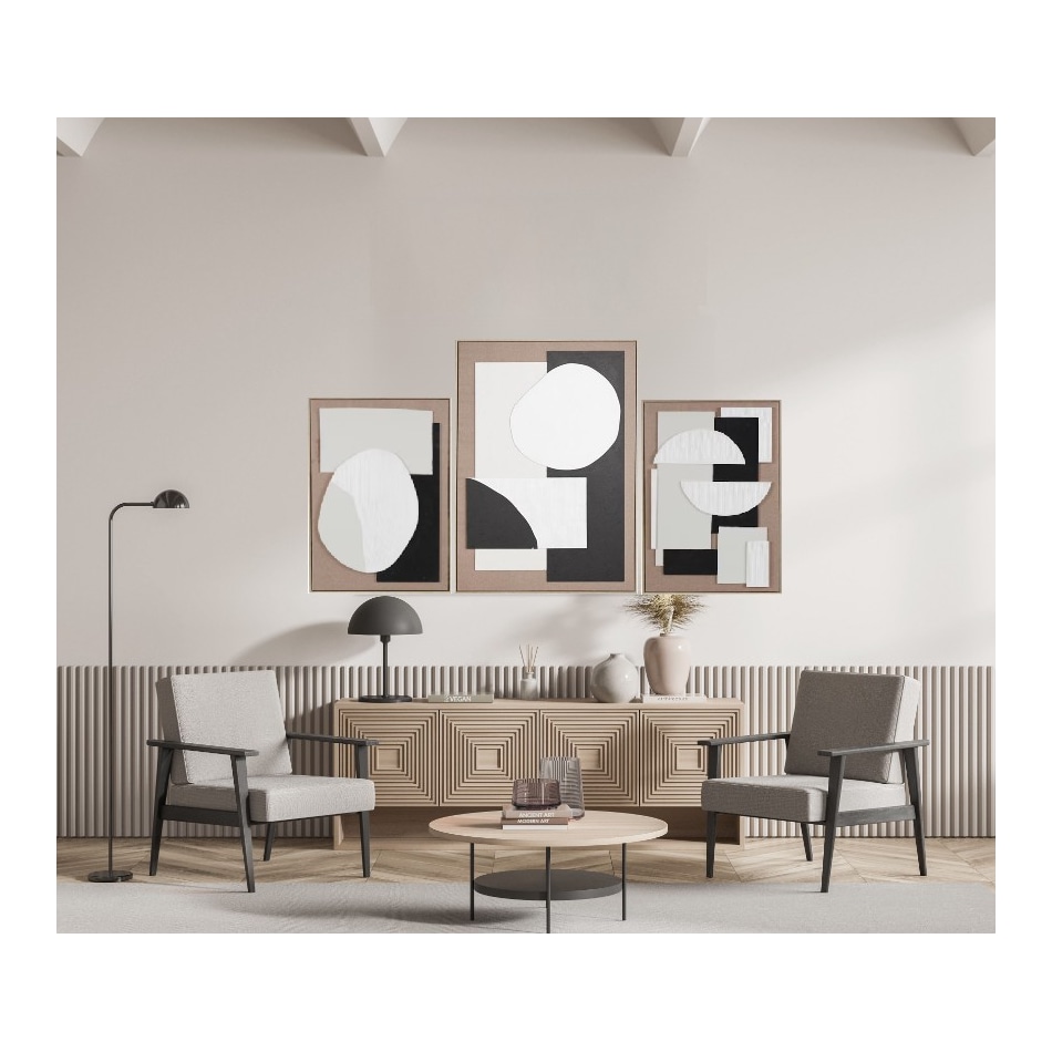 umai white wood plaques   