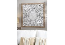 umai white wood plaques   