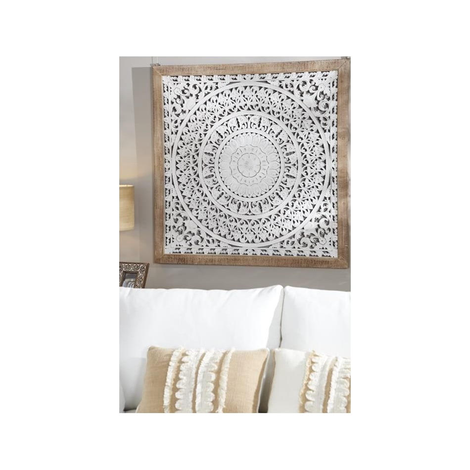 umai white wood plaques   