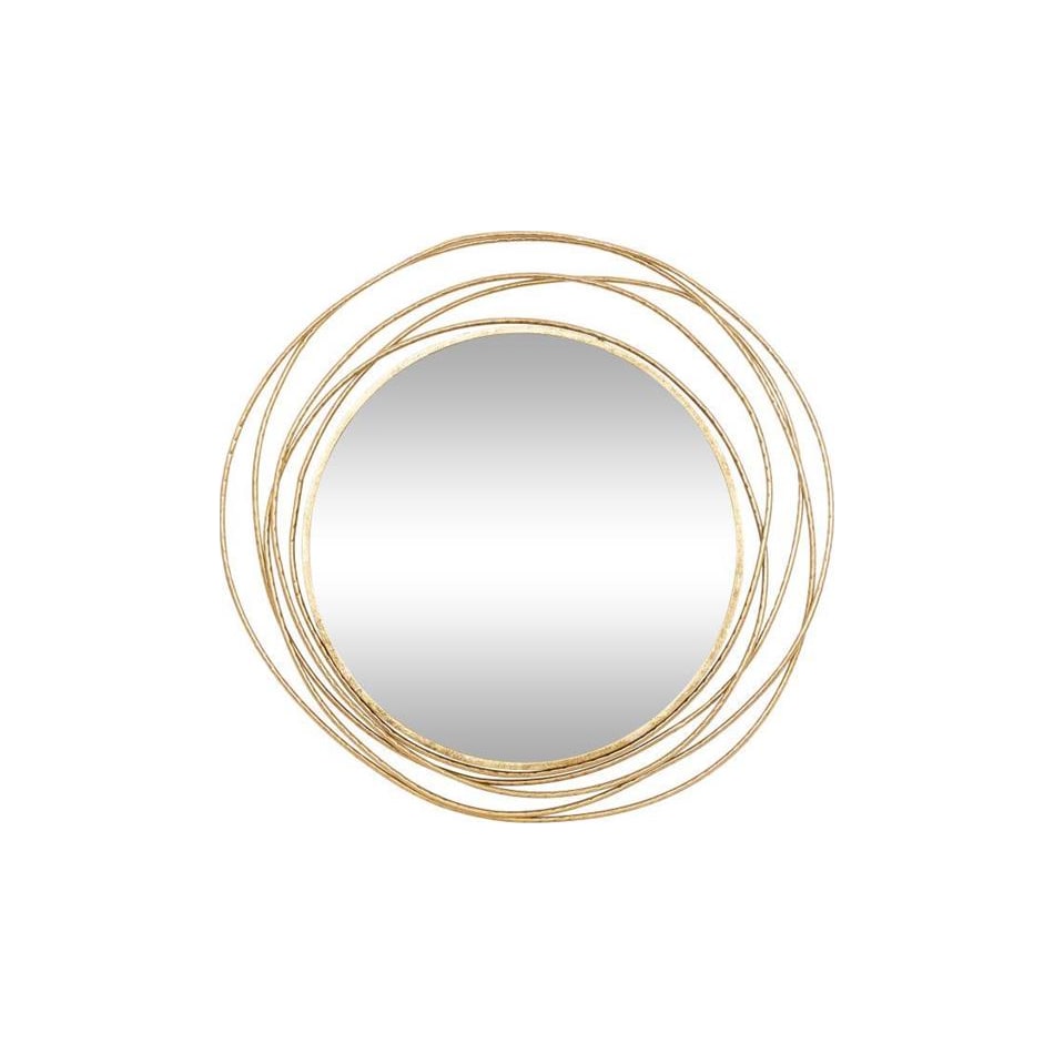 umai yellow wall mirror   