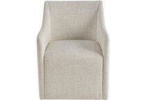 universal furniture international beige inch standard seat height arm chair   