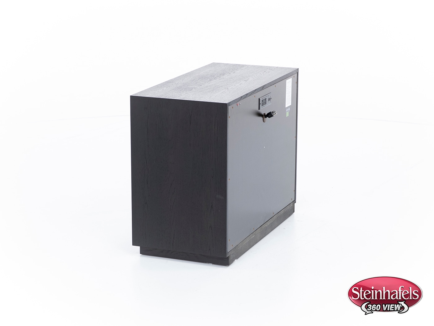 universal furniture international black three drawer  image   