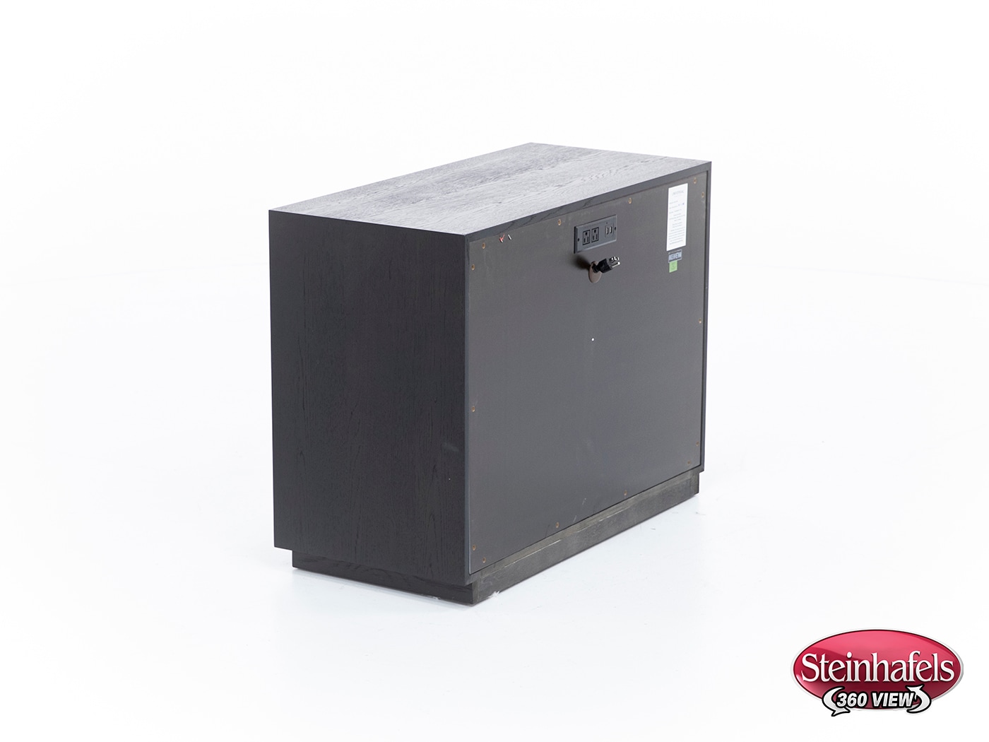 universal furniture international black three drawer  image   