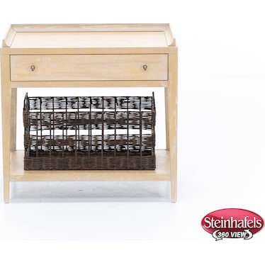 Modern Farmhouse One Drawer Nightstand
