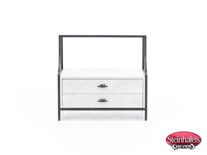 universal furniture international grey two drawer  image   