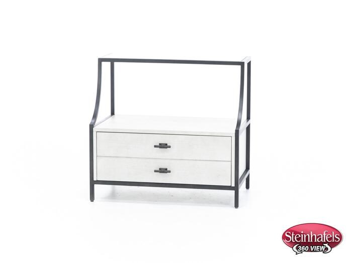universal furniture international grey two drawer  image   