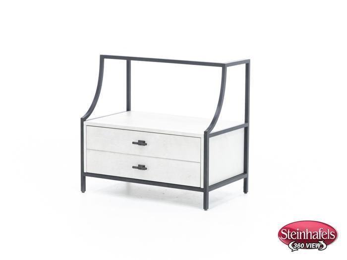 universal furniture international grey two drawer  image   