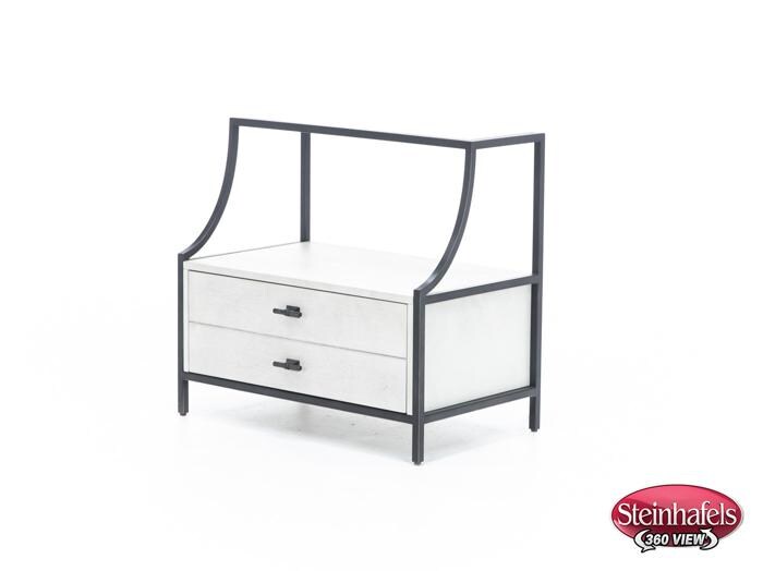 universal furniture international grey two drawer  image   